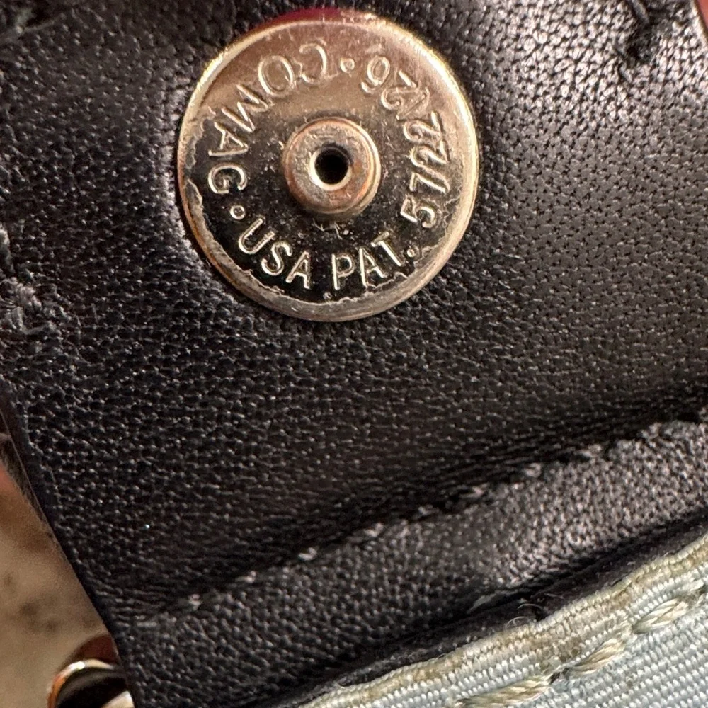 Coach Black Leather crossbody